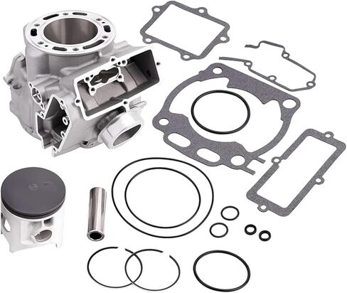 Crankcase,Crankcase Cover Fit for Yamaha YZ250 YZ250G YZ 250 5UP-11311-00-00 1P8-11631-00-A0 Motorcycle 66.4mm Cylinder Piston Gasket Overhaul Kit(Cylinder) in Saudi Arabia