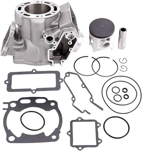 Crankcase,Crankcase Cover Fit for Yamaha YZ250 YZ250G YZ 250 5UP-11311-00-00 1P8-11631-00-A0 Motorcycle 66.4mm Cylinder Piston Gasket Overhaul Kit(Cylinder) in Saudi Arabia
