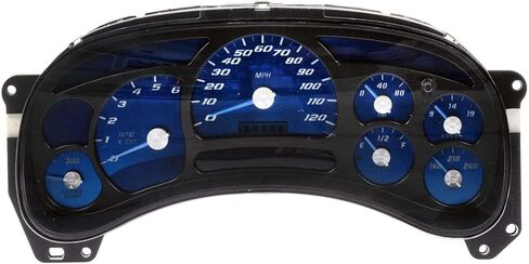 Mechanics Choice Instrument Cluster Upgrade Kit for 2003-2007 Cadillac, Chevrolet, GMC, Hummer (Includes Aqua Overlay) in Saudi Arabia