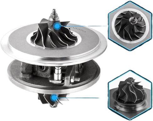 Turbocharger Cartridge Core GT2056V Compatible with Navara D40 2 5L YD25 Engine Fits Part Numbers 14411EB300 2005 and Later 751243 5002S in Saudi Arabia