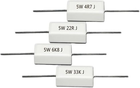 1pc RX27-1 SQP.5w.7w.for .ultrasound.non-inductive cement resistor.horizontal(6.8k ohm) in Saudi Arabia