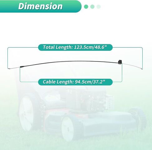 112-8818 Brake Cable Replace 20" Rear Bagging & 22" Recycler Lawn Mower for Toro 20314 20316 20323 20330 20331 20338 20350 20351 in Saudi Arabia
