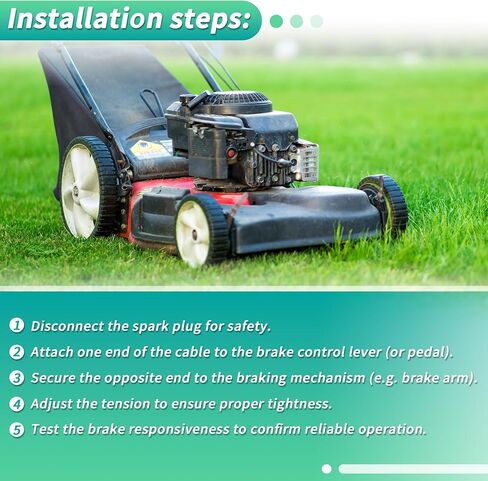 112-8818 Brake Cable Replace 20" Rear Bagging & 22" Recycler Lawn Mower for Toro 20314 20316 20323 20330 20331 20338 20350 20351 in Saudi Arabia