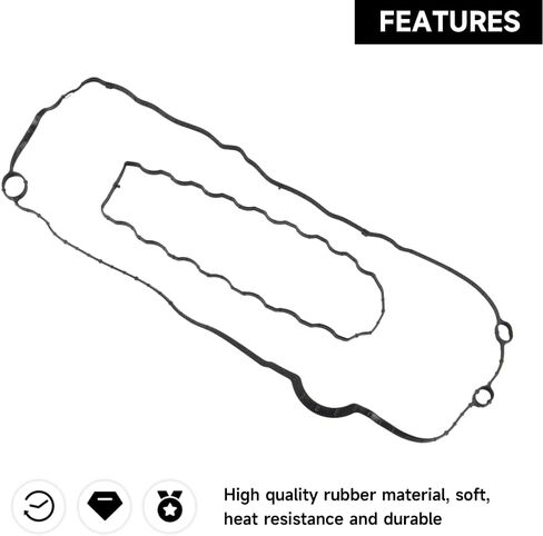 Engine Valve Cover Gasket - Compatible for GMC Terrain 2018-2023 for Chevrolet Malibu 2016-2023 for Buick Encore 2016-2022 - Replace Part 12636177, 12366384 in Saudi Arabia