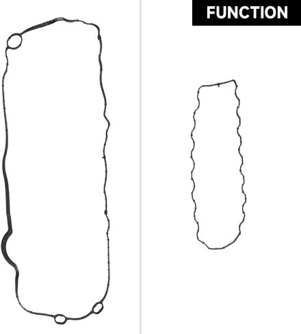 Engine Valve Cover Gasket - Compatible for GMC Terrain 2018-2023 for Chevrolet Malibu 2016-2023 for Buick Encore 2016-2022 - Replace Part 12636177, 12366384 in Saudi Arabia
