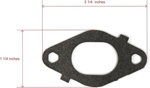 The ROP Shop Carburetor Repair KIT for Briggs & Stratton 796612 Engine Motor Lawn Mower in Saudi Arabia