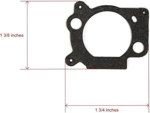 The ROP Shop Carburetor Repair KIT for Briggs & Stratton 796612 Engine Motor Lawn Mower in Saudi Arabia