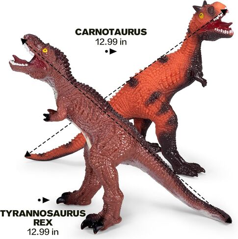 BotZilla 7 Piece Jumbo Dinosaur Toys Big Dinosaur Toy for Boys Realistic Giant Dino Toys for Kids 3-5 for Kids in Saudi Arabia