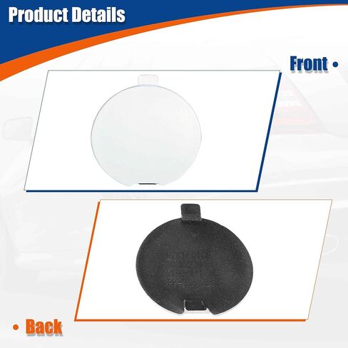 ACROPIX Front Car Bumper Tow Hook Cover Tow Cover Cap Blue Fit for Mazda 6 2014-2016 No.GHP950A11A - Pack of 1 in Saudi Arabia