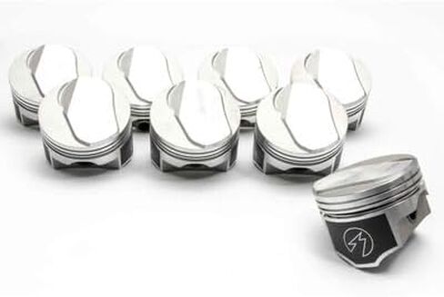 Part Synergy Replacement for Speed Pro Forged Piston Set 4.28" Bore +16.80cc Coated Skirt Big Block For Chevy 8-Cylinder in Saudi Arabia