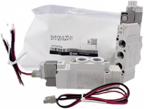 1 قطعة 100% جديد SMC SY5320 صمام الملف اللولبي SY5320-4LZD-01 صمام الملف اللولبي هوائي AC220V in Saudi Arabia