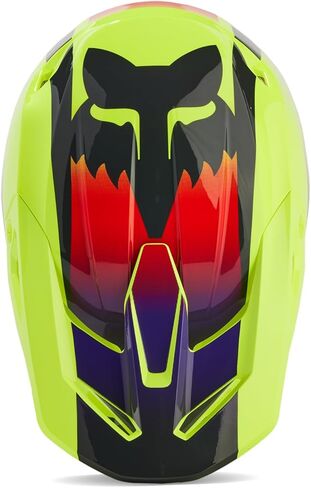 خوذة الدراجة الترابية V1 للجنسين من Fox Racing، باللون الأصفر، مقاس X-Large in Saudi Arabia