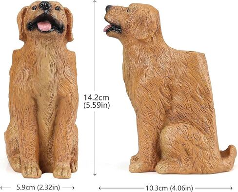 Pen Pencil Holder with Phone Stand, Resin Holder Desk Organizer Decoration for Office Desk Home Decorative (Dog) in Saudi Arabia