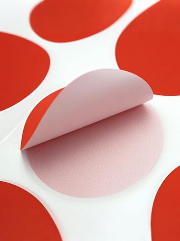 1050 PCS, 3/4" Round Dot Stickers Circle Labels, Red in Saudi Arabia