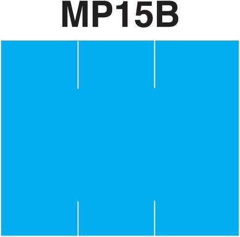 ملصقات تسعير باللون الأزرق الباستيل لتناسب أسعار Monarch 1115. 10 لفات مع 1 بكرة حبر مجانية. in Kuwait