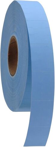 ملصقات تسعير باللون الأزرق الباستيل لتناسب أسعار Monarch 1115. 10 لفات مع 1 بكرة حبر مجانية. in Kuwait