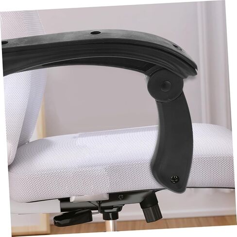 DOITOOL 2pcs Replacement Armrests for Office Chairs Sturdy Racing Chair Armrests Arm Rest Pads Easy to Install Ergonomic Design Daily Use in Saudi Arabia