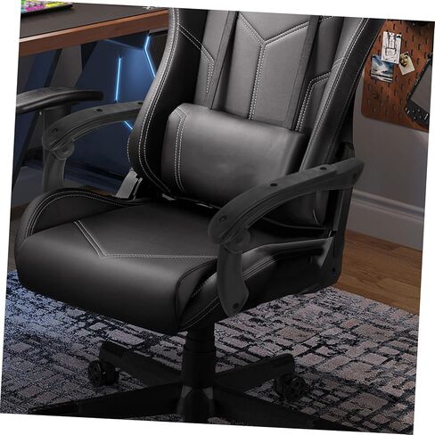 DOITOOL 2pcs Replacement Armrests for Office Chairs Sturdy Racing Chair Armrests Arm Rest Pads Easy to Install Ergonomic Design Daily Use in Saudi Arabia