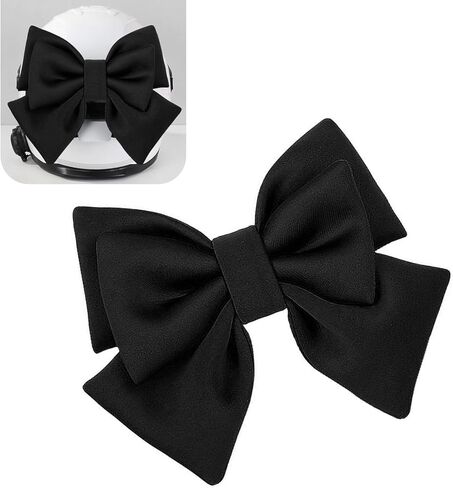 Motorcycle Helmet Bow, Cute Bow Helmet Decoration for Women, Removable Motorcycle Helmet Accessories (Red) in Saudi Arabia