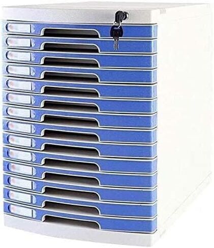 File Cabinet Can Lock Data, Office Storage Drawer, Confidential Desktop Organizer, File Anti Tripping Plastic in Saudi Arabia