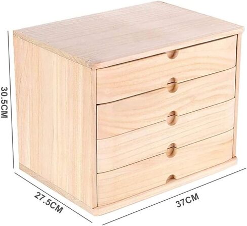 File Cabinet, Multi-Layer Desktop File Cabinet, Desktop Storage Box with Drawers, Desktop Storage Cabinet for Office Supplies (4) in Saudi Arabia
