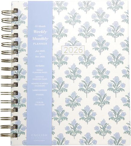 WORLD TRAVELER 2026 Planner Weekly and Monthly - 7'' x 8.75'' Hard Cover January December Spiral Daily Planner 2026 To Do List, Size 7X8.75, Brown Cheetah Print in Saudi Arabia