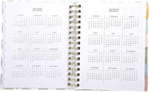 WORLD TRAVELER 2026 Planner Weekly and Monthly - 7'' x 8.75'' Hard Cover January December Spiral Daily Planner 2026 To Do List, Size 7X8.75, Brown Cheetah Print in Saudi Arabia