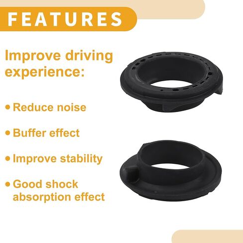 ACROPIX Lower Coil Spring Insulators No.31336857002 for BMW X6 2008-2019 Car Coil Spring Booster Coil Spring Isolator Suspension Rubber 1 Pc in Saudi Arabia