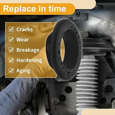 ACROPIX Lower Coil Spring Insulators No.31336857002 for BMW X6 2008-2019 Car Coil Spring Booster Coil Spring Isolator Suspension Rubber 1 Pc in Saudi Arabia
