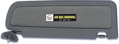 Driver Side Sun Visor Compatible with 2006 2007 2008 2009 2010 2011 Honda Civic with Mirror Left Replacement for 83280-SNA-A01ZA Dark Gray in Kuwait