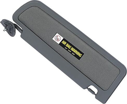 Driver Side Sun Visor Compatible with 2006 2007 2008 2009 2010 2011 Honda Civic with Mirror Left Replacement for 83280-SNA-A01ZA Dark Gray in Kuwait