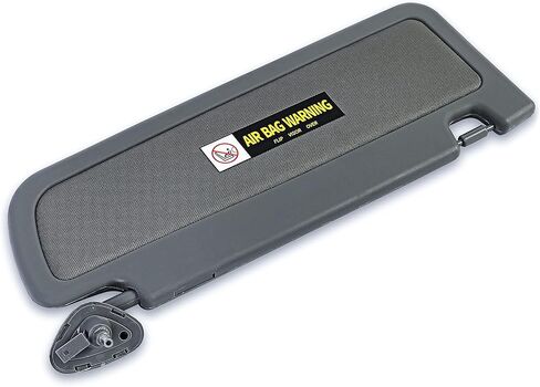 Driver Side Sun Visor Compatible with 2006 2007 2008 2009 2010 2011 Honda Civic with Mirror Left Replacement for 83280-SNA-A01ZA Dark Gray in Kuwait