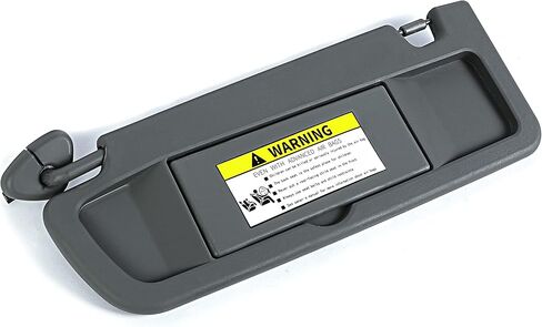 Driver Side Sun Visor Compatible with 2006 2007 2008 2009 2010 2011 Honda Civic with Mirror Left Replacement for 83280-SNA-A01ZA Dark Gray in Kuwait