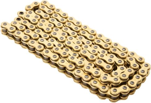 Tusk 520 Gold X-Ring Chain 520x118 لـ GASGAS MC 250 2022-2024 in Kuwait