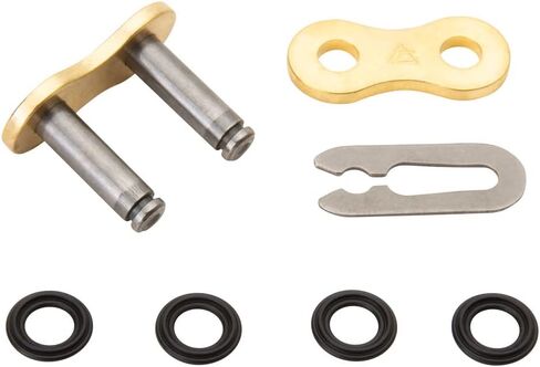 Tusk 520 Gold X-Ring Chain 520x118 لـ GASGAS MC 250 2022-2024 in Kuwait
