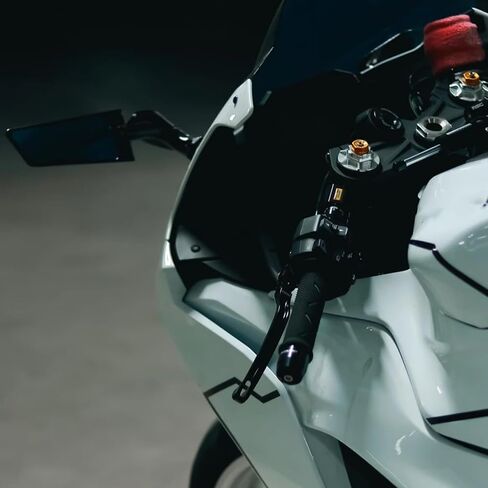 Update Stealth Mirrors for Kawasaki Ninja ZX-6R ZX6R ZX636 2019-2025 accessories stealth mirrors Wind wing rearview made of CNC Aluminum Angle adjustable in Kuwait