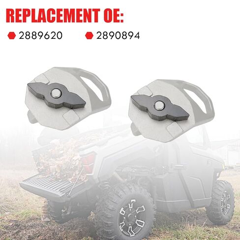 حلقات Max D من Lock and Ride مصنوعة من الفولاذ عالي التحمل مكونة من قطعتين متوافقة مع Polaris Ranger/Xpedition XD 1500 2024-2025 استبدال 2889620 2890894 in Saudi Arabia