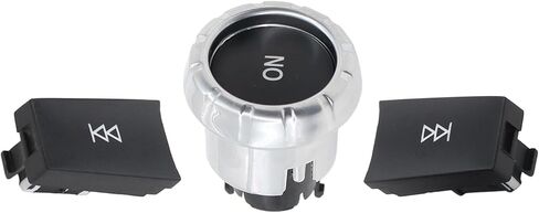 CD Audio Control Button Knob Cover Kit for Mercedes-Benz GL350 GL450 GL550 2012-2016, GL63 AMG 2013-2016, GL500 ML350 ML500 ML550 2012-2015, ML250 ML400 2015, ML63 AMG 2012-2015 in Saudi Arabia