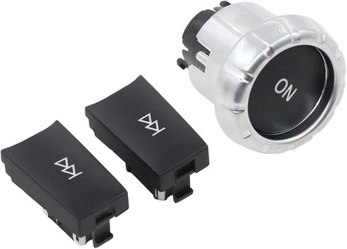 CD Audio Control Button Knob Cover Kit for Mercedes-Benz GL350 GL450 GL550 2012-2016, GL63 AMG 2013-2016, GL500 ML350 ML500 ML550 2012-2015, ML250 ML400 2015, ML63 AMG 2012-2015 in Saudi Arabia