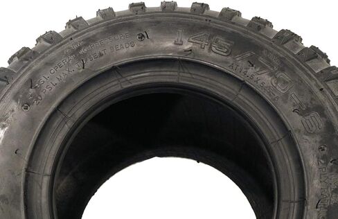 The ROP Shop Tubeless Knobby Tire 145/70-6 for Coleman CT100U, CT200U Trail Mini Bike, Gas in Saudi Arabia