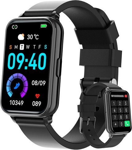 Bctemno Smart Watch Smart Watches for Women(Answer/Make Call), Watch for Men1.7 Smartwatch Fitness Tracker for Android and iOS Phones with Heart Rate Sleep Tracking, 28 Sport Modes, Blood Oxygen in Saudi Arabia