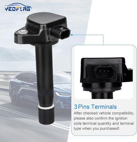Ignition Coil Pack DG511 Pack of 8 Compatible With Ford 2005-2008 Mustang V8 4.6L Replacement for C1541 FD508 in Saudi Arabia