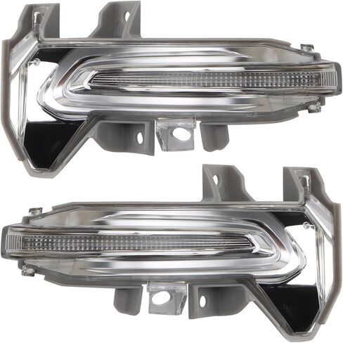 TRQ Mirror Turn Signal Set Driver & Passenger Side TO1328106 TO1329106 Compatible with 2023 Toyota Sequoia 2022-2023 Tundra in Saudi Arabia