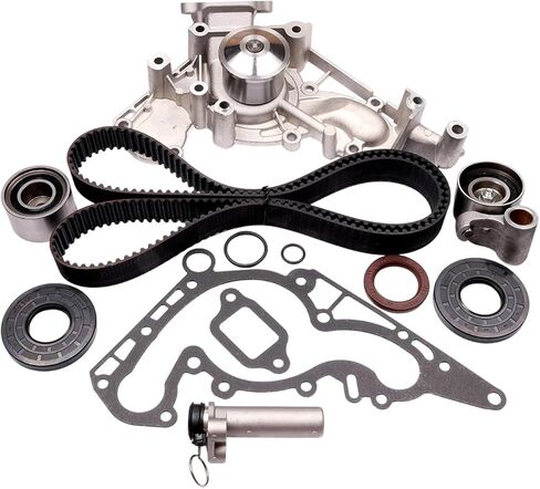 Timing Belt Kit w/Water Pump Fit for Toyota for Land Cruiser 4.7L 1998-2007 for Toyota for Tundra 4.7L 2000-2009 for Lexus for GS400 4.0L 1998-2000 Replace Timing Belt OEM - TS26298 in Saudi Arabia