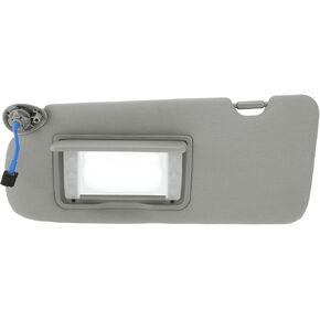 Left Driver Side Sun Visor for Honda CR-V 2017-2022, Car Sun Visor Assembly W/Vanity Light & Mirror Replaces No.83280-TLA-A62/83280-TLY-H11ZB Gray in Saudi Arabia