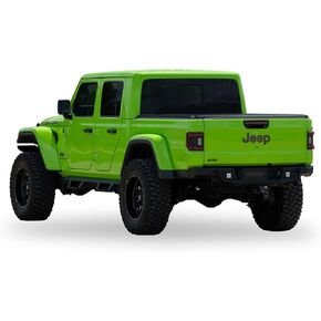Fas-Top 17021-37021 Traveler Topper & Tonneau Cover fits 2020 2024 Gladiator with Trail Rail 5' Mid Box | Easy to Use, Weather Resistant, Built in Utility Track | Made in USA in Saudi Arabia