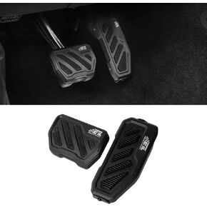Dead Pedal Left Foot Rest Pad for Jeep Wrangler JL JLU/Gladiator JT 2018 2019 2020 2021 2022 2023 Driver Side Kick Panel Pads Cover Aluminum Anti-Slip Adjustable Pedals in Kuwait