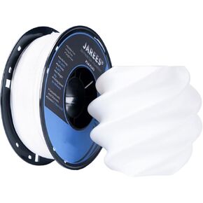 خيوط PETG 1.75 مم للطابعة ثلاثية الأبعاد، مستهلكة تشبه المعدن 1 كجم (2.2 رطل) 1 بكرة، خيوط طابعة ثلاثية الأبعاد PETG بلمسة نهائية معدنية، دقة الأبعاد +/- 0.03 مم، فضي معدني in Kuwait