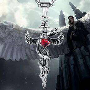 Bling Pendant Cross for Car Rearview Mirror Charm Diamond Cross Car Hanging Accessories Ornament Crystal Angel Car Decor Cute Interior Vehicle Men Cross Necklace Gift Women (Red Diamond) in Kuwait