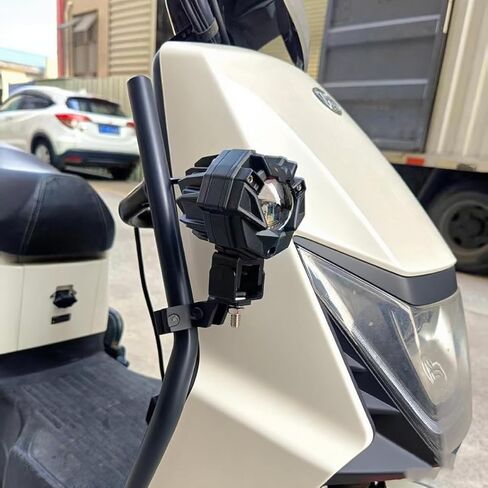 Motorcycle Spotlight Bracket, 2PCS Headlight Holder, Heavy-Duty Tube Clamp Mounting Bracket for 20mm-32mm ATV UTV Roll Bar (0.78-1.25 inch) in Saudi Arabia